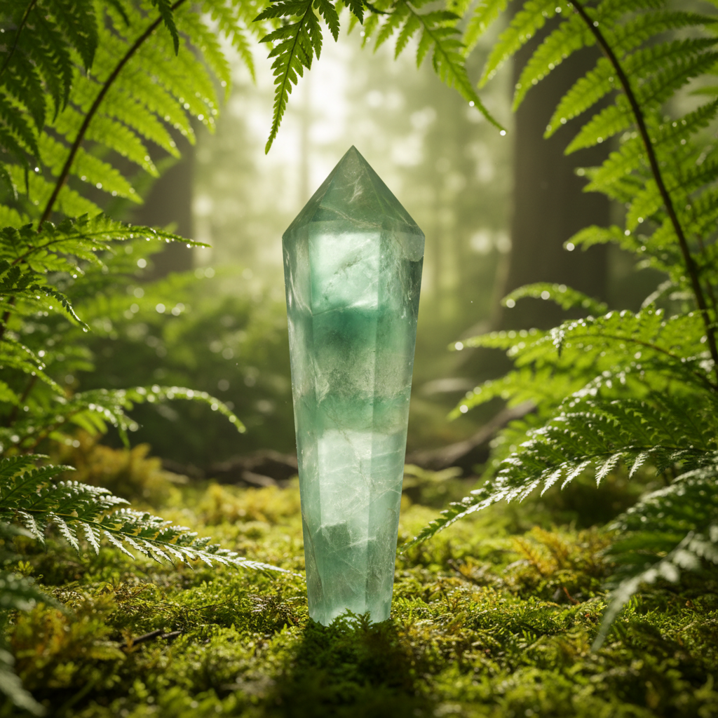 Green Fluorite 3 Forest