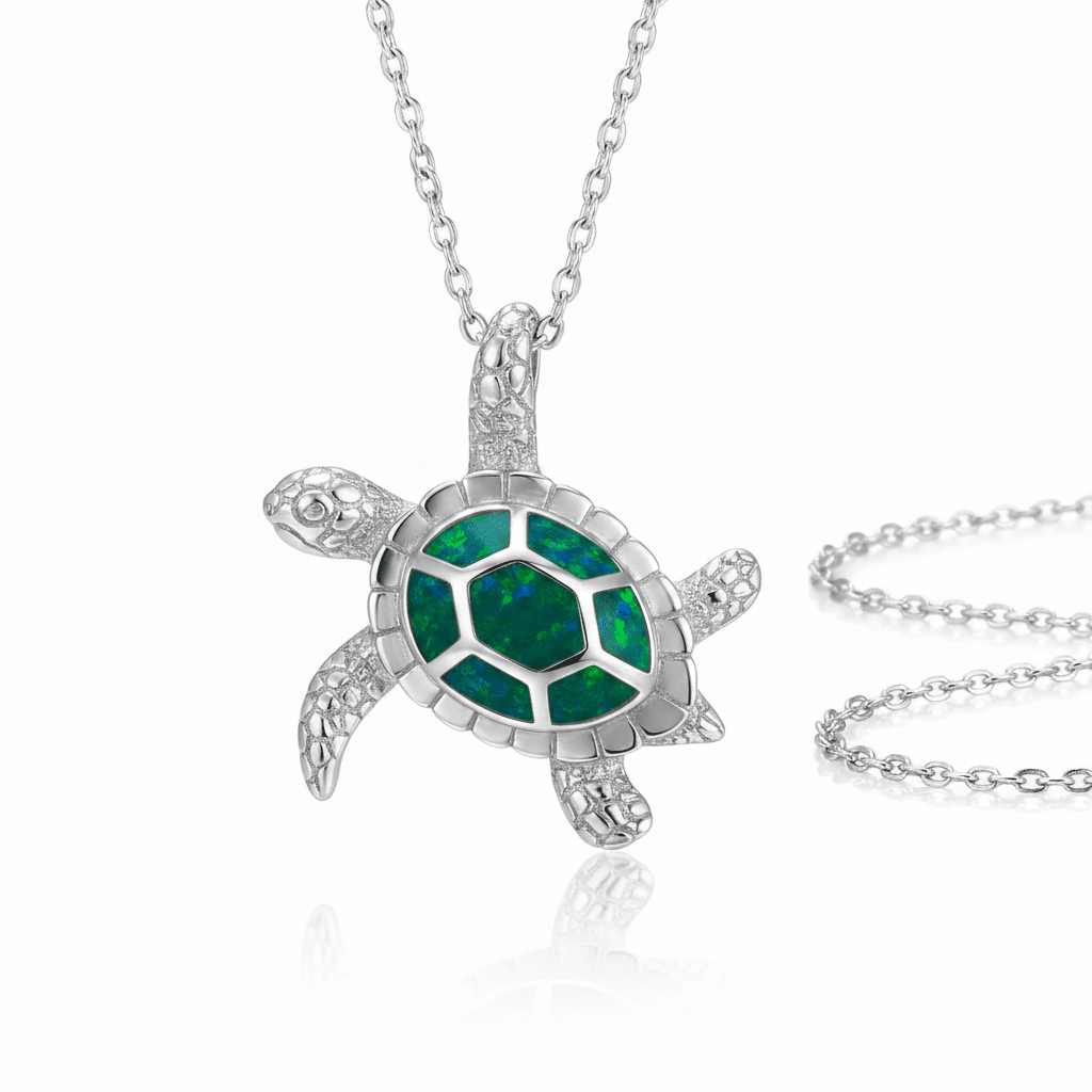 Honu Ocean Turtle Pendant Necklace - DP Online