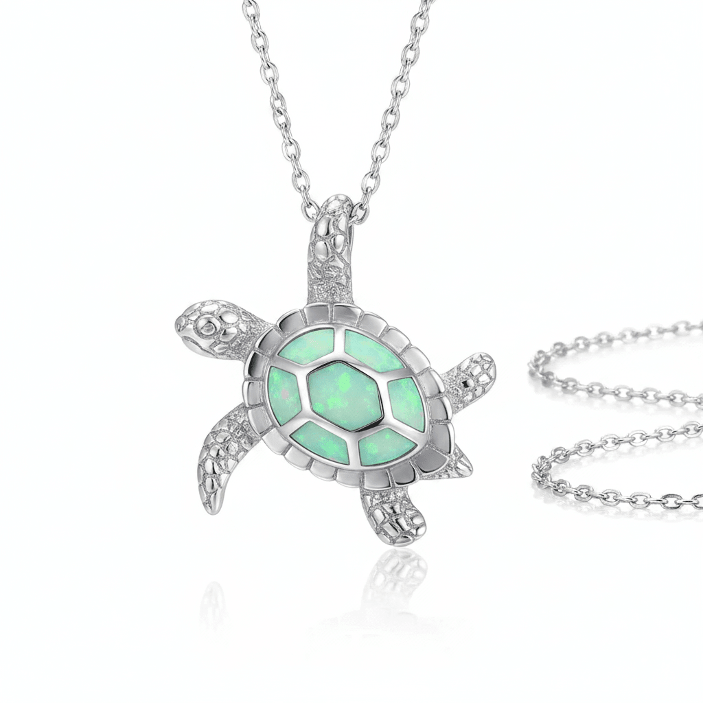 Honu Ocean Turtle Pendant Necklace - DP Online