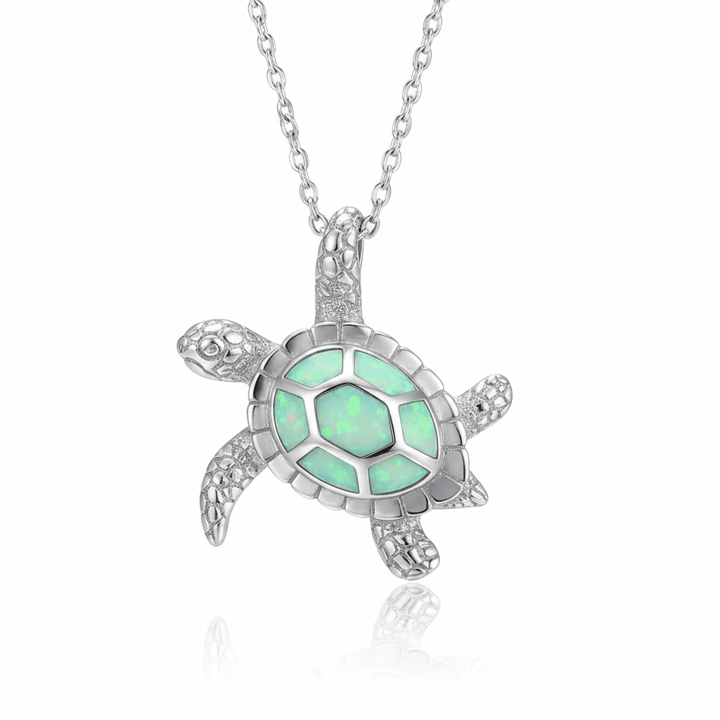 Honu Ocean Turtle Pendant Necklace - DP Online