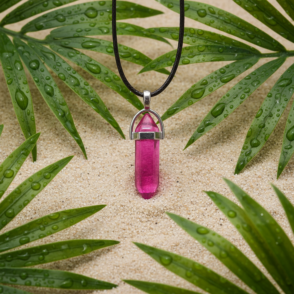 Hot Pink Crystal Close-up