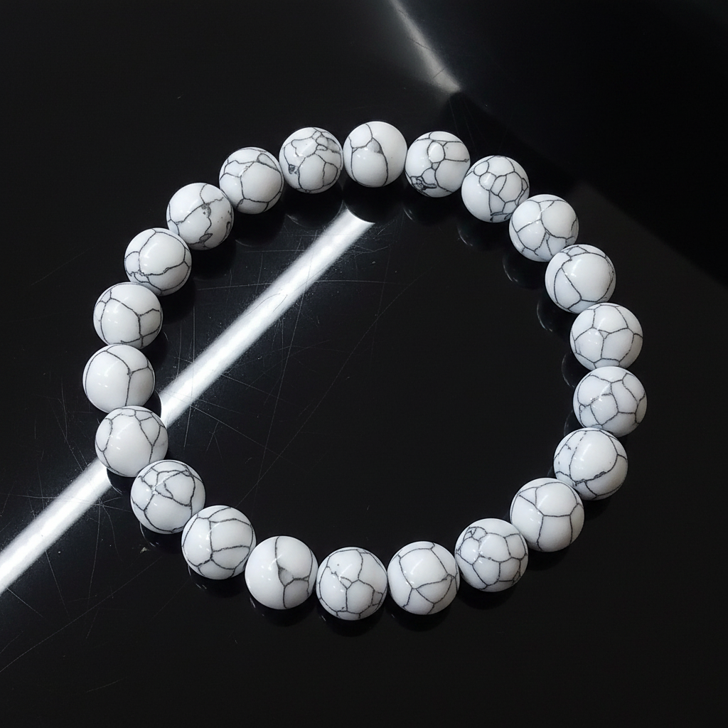 Howlite - Dark Reflective