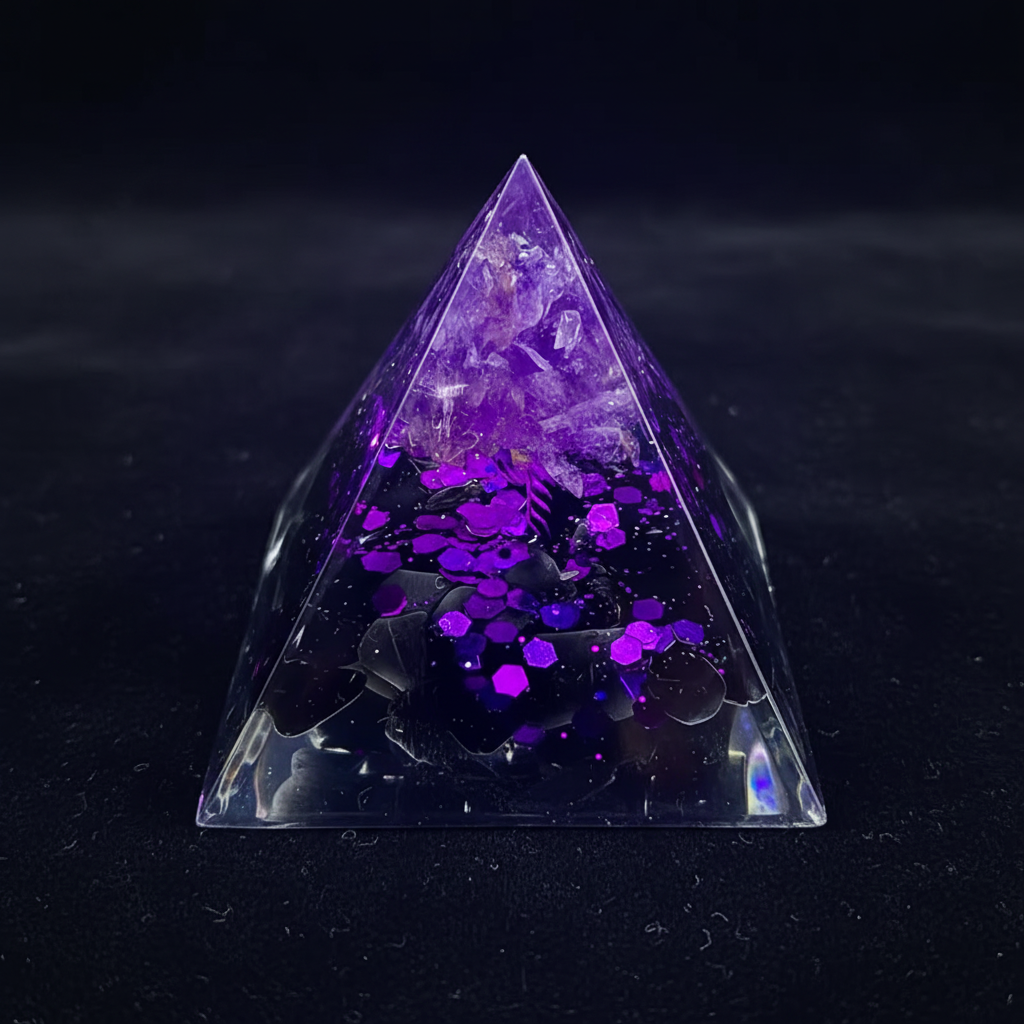 Image 2 — Black velvet violet rim