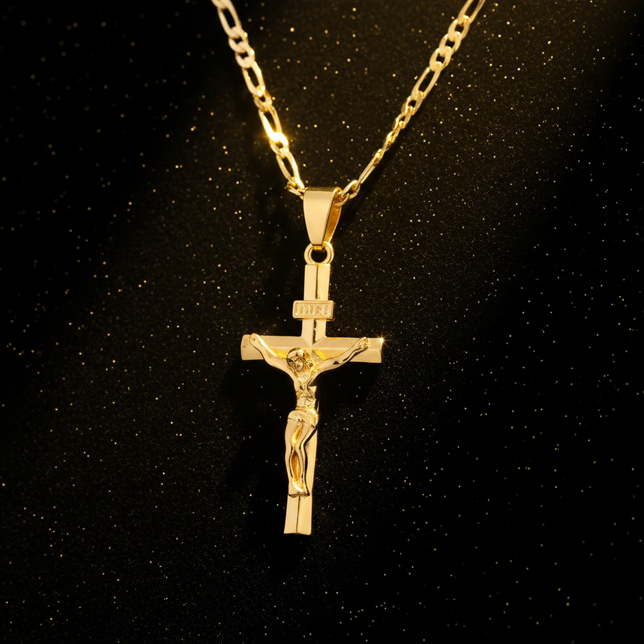 INRI Crucifix Figaro - Front Clean