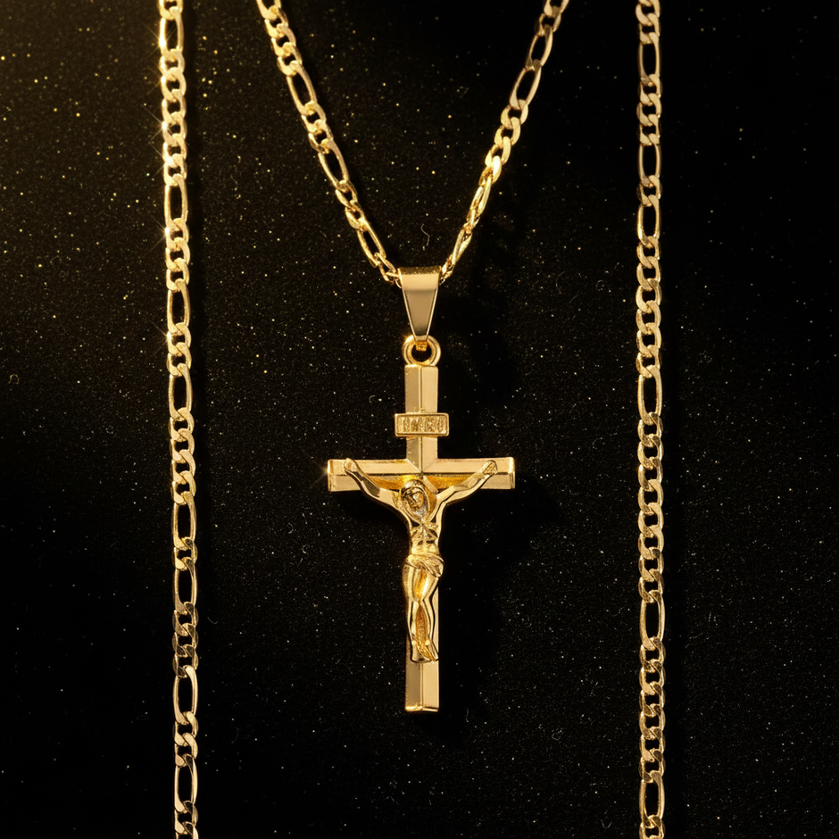 INRI Crucifix Figaro - Front Hero