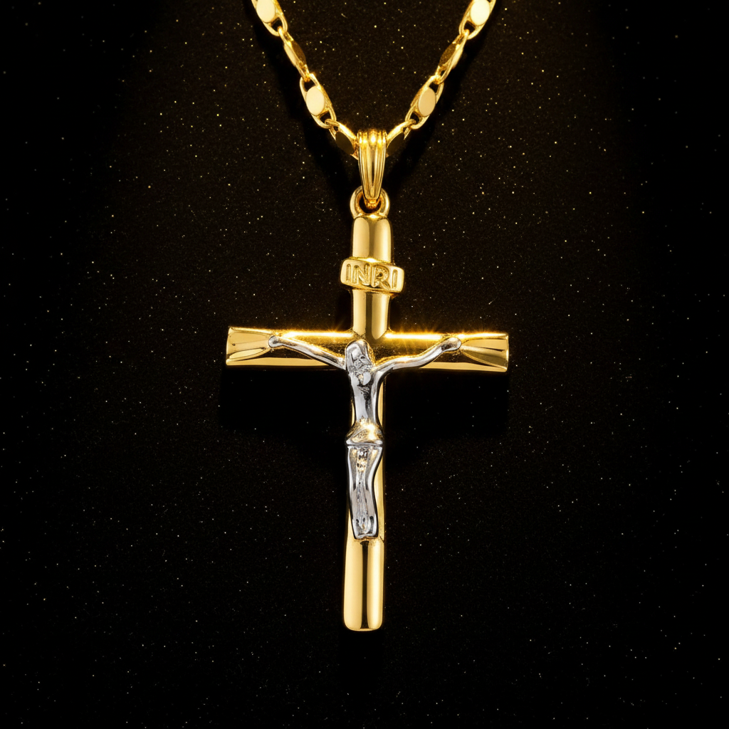INRI Jesus Cross - Front Hero