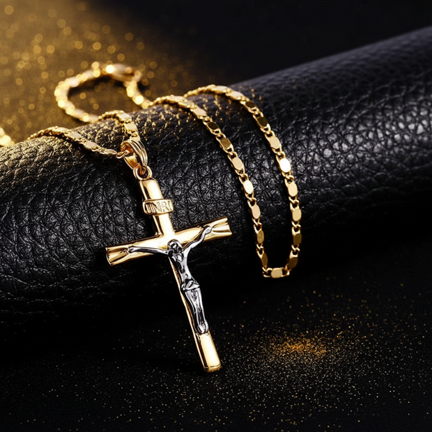 INRI Jesus Cross - Full Drape