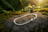 Italian 925 Sterling Silver Curb Bracelet - DP Online
