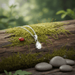Italian 925 Sterling Silver Teardrop Cubic Zirconia Pendant - DP Online