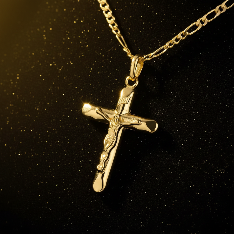 Jesus Crucifix Figaro - Close Up