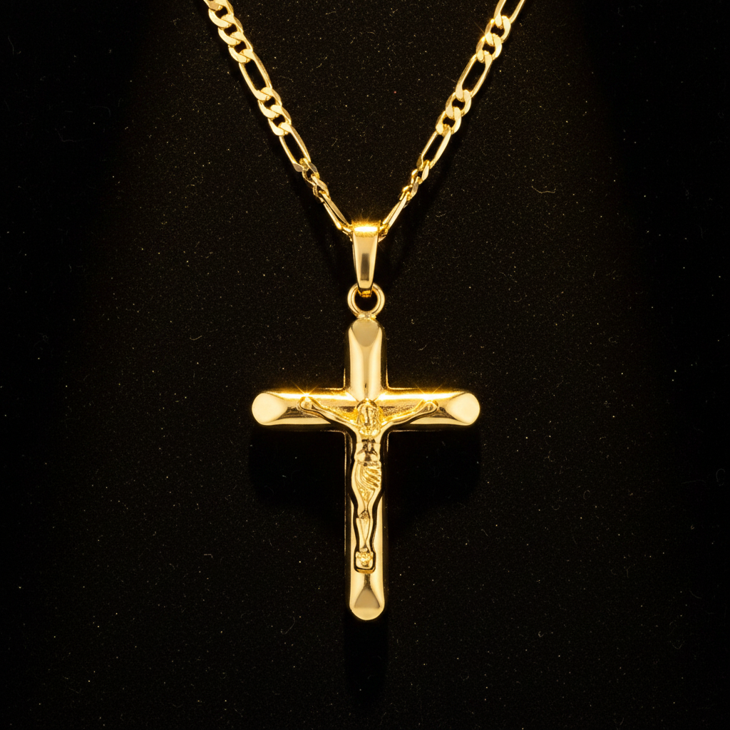 Jesus Crucifix - Straight Chain