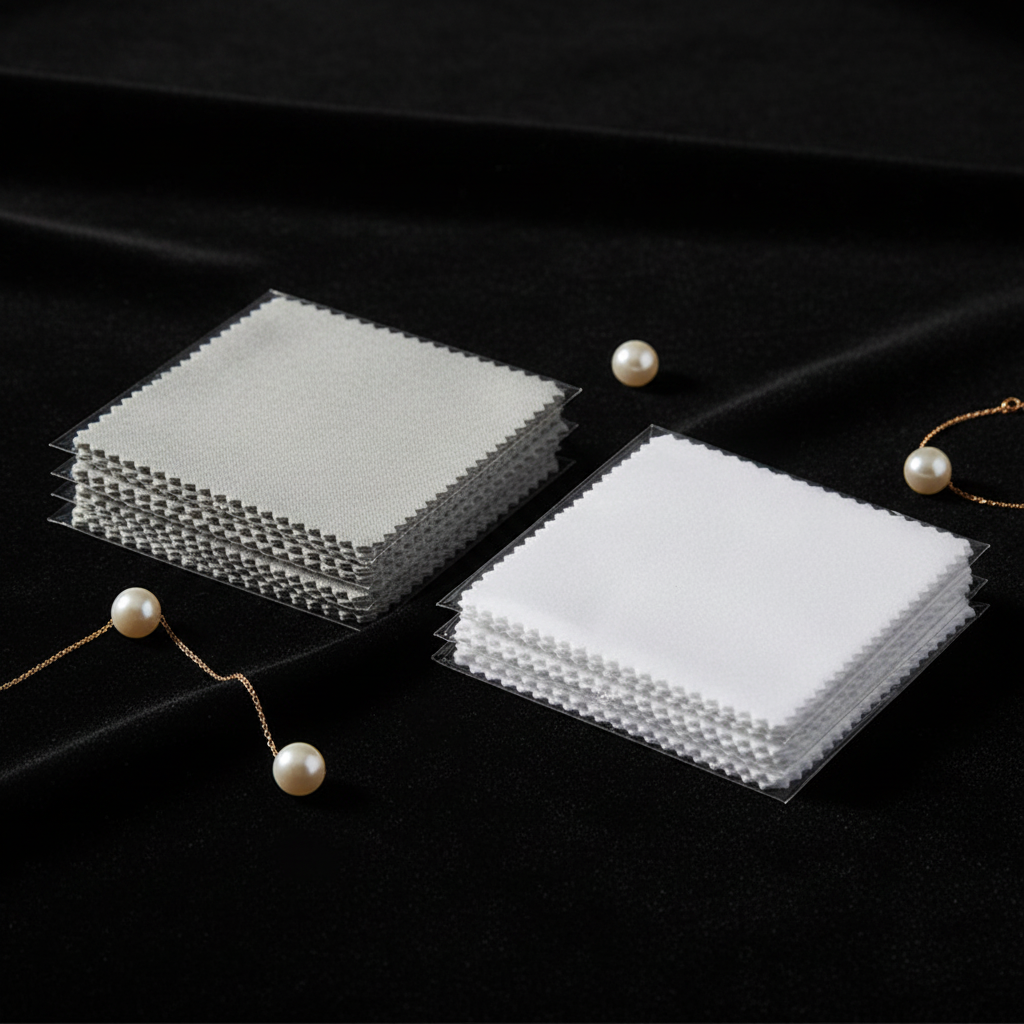 Jewellery Polishing Cloths — Premium Velvet Lifestyle Shot