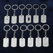 Keychains A-L Clean Square
