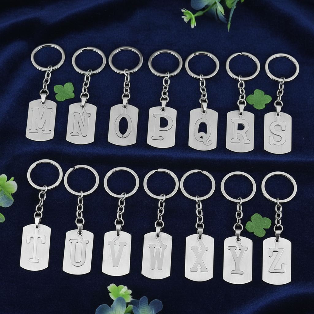 Keychains M-Z Greenery Square