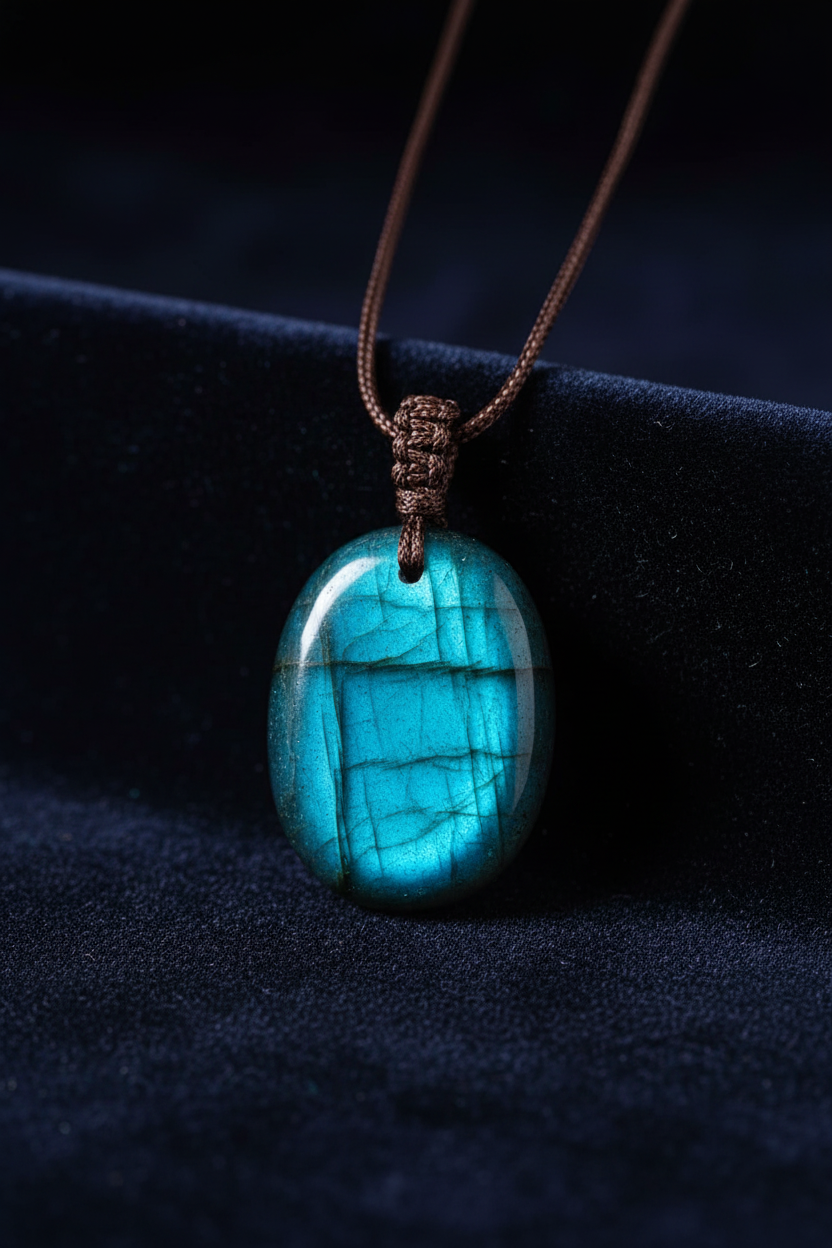 Labradorite Teal Flash