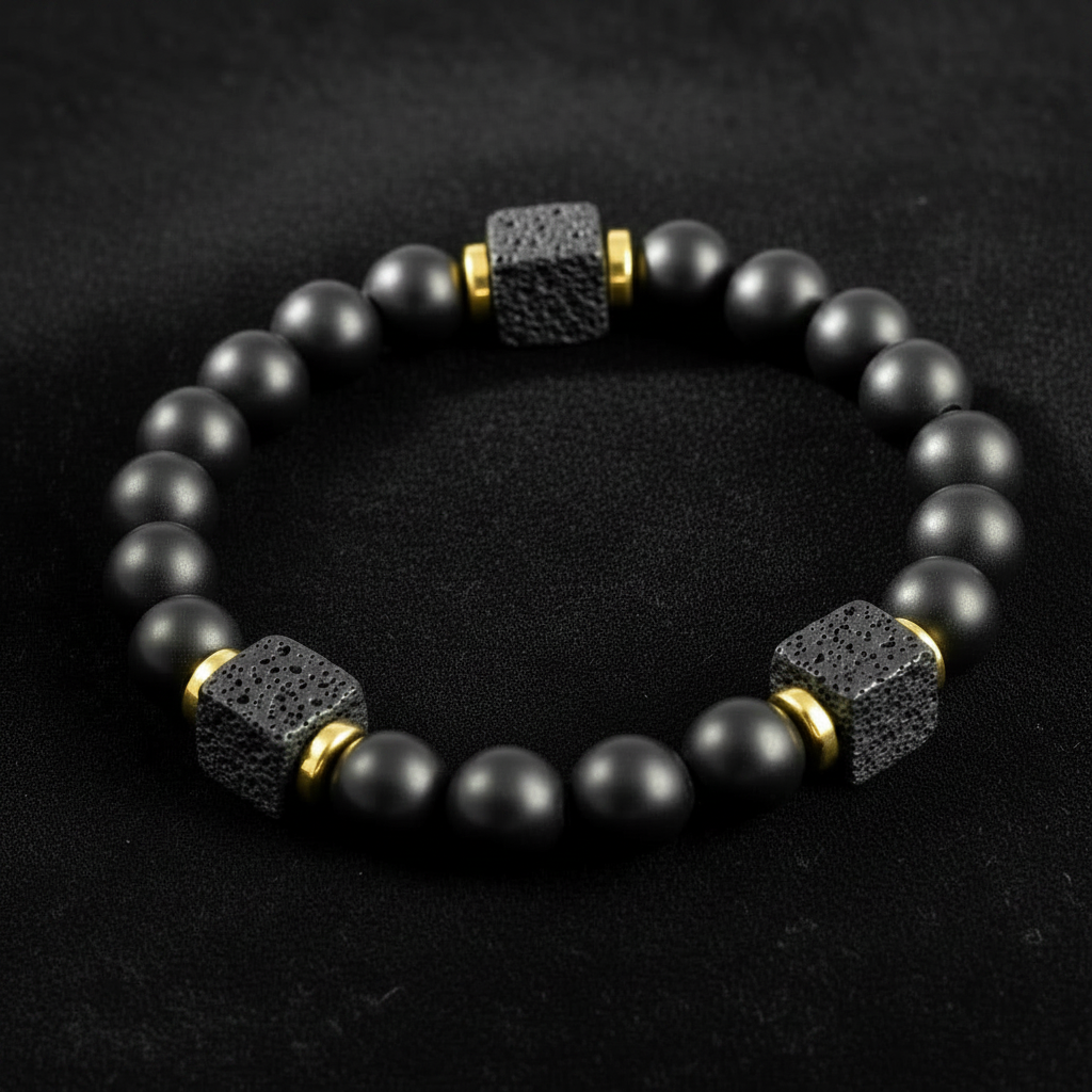 Lava Stone Bracelet - V1-B