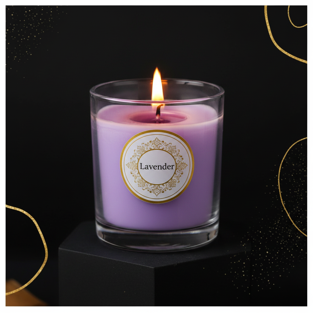 Lavender Candle