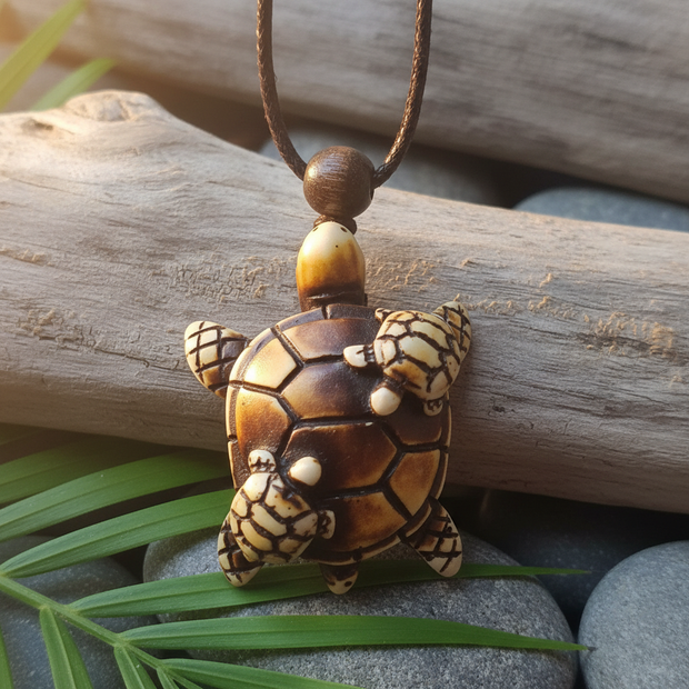 Mama and Baby Turtle Close Up