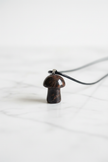 Middle Pendant - White Marble Background