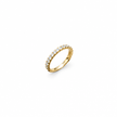 14ct Gold Titanium Moissanite Wedding Band