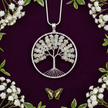 Moonstone Tree of Life Pendant