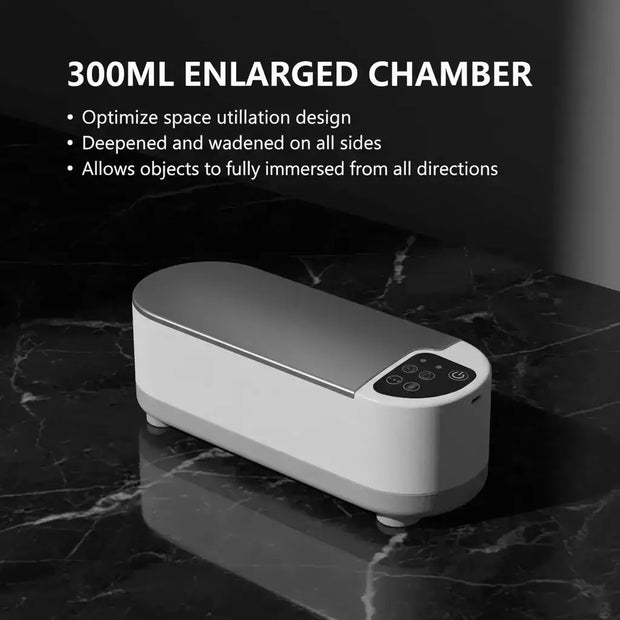 Multi-Functional Portable Rechargeable USB High-Frequency Vibration Ultrasonic Cleaner - DP Online