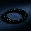 Natural 8mm Black Tourmaline Crystal Stone Bracelet - DP Online