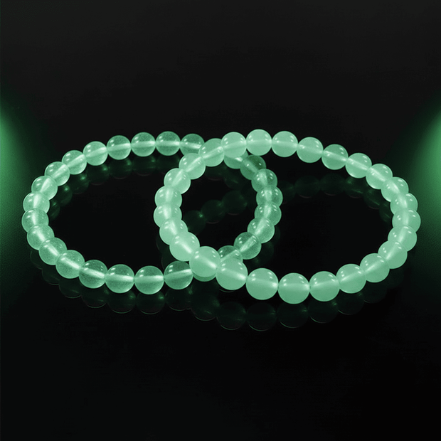 Natural 8mm Crystal Green Adventurine Stone Bracelet - DP Online