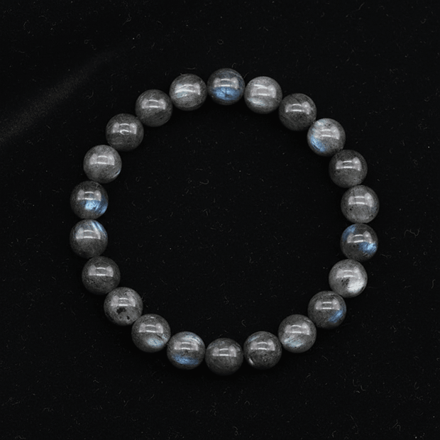 Natural 8mm Crystal Labradorite Stone Bracelet - DP Online