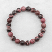 Natural 8mm Rhodonite Crystal Stone Bracelet - DP Online