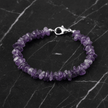 Natural Crystal Chip Stone Clasp Bracelet - DP Online