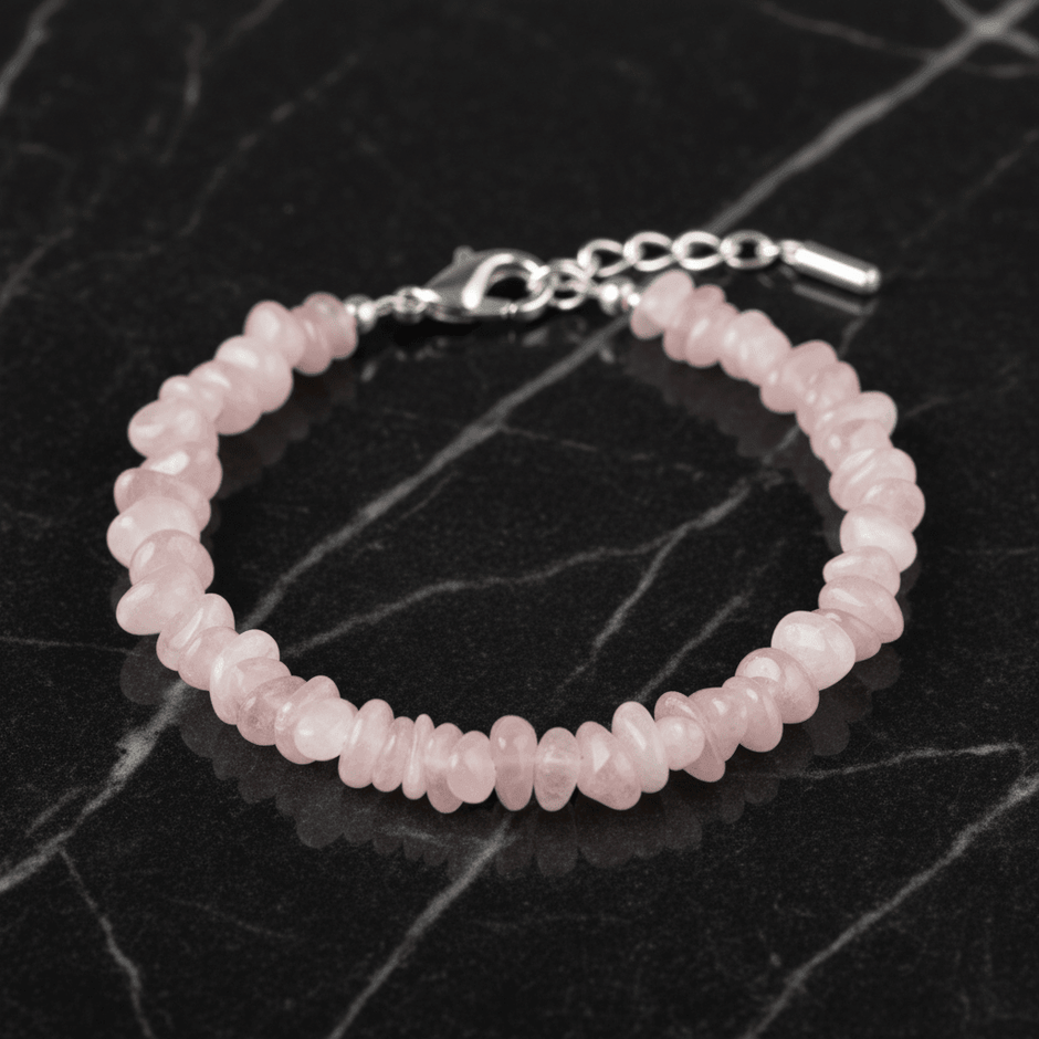Natural Crystal Chip Stone Clasp Bracelet - DP Online