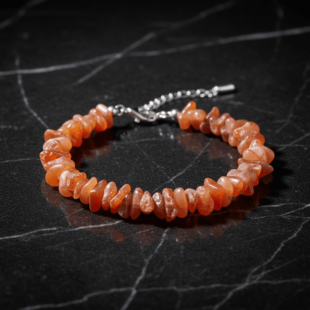 Natural Crystal Chip Stone Clasp Bracelet - DP Online