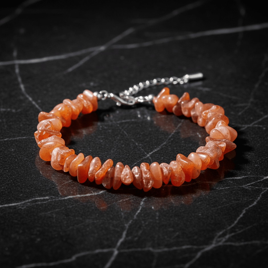 Natural Crystal Chip Stone Clasp Bracelet - DP Online
