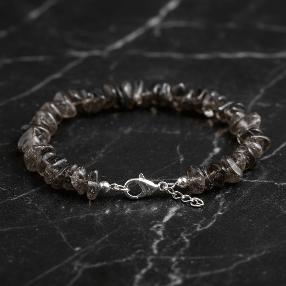 Natural Crystal Chip Stone Clasp Bracelet - DP Online