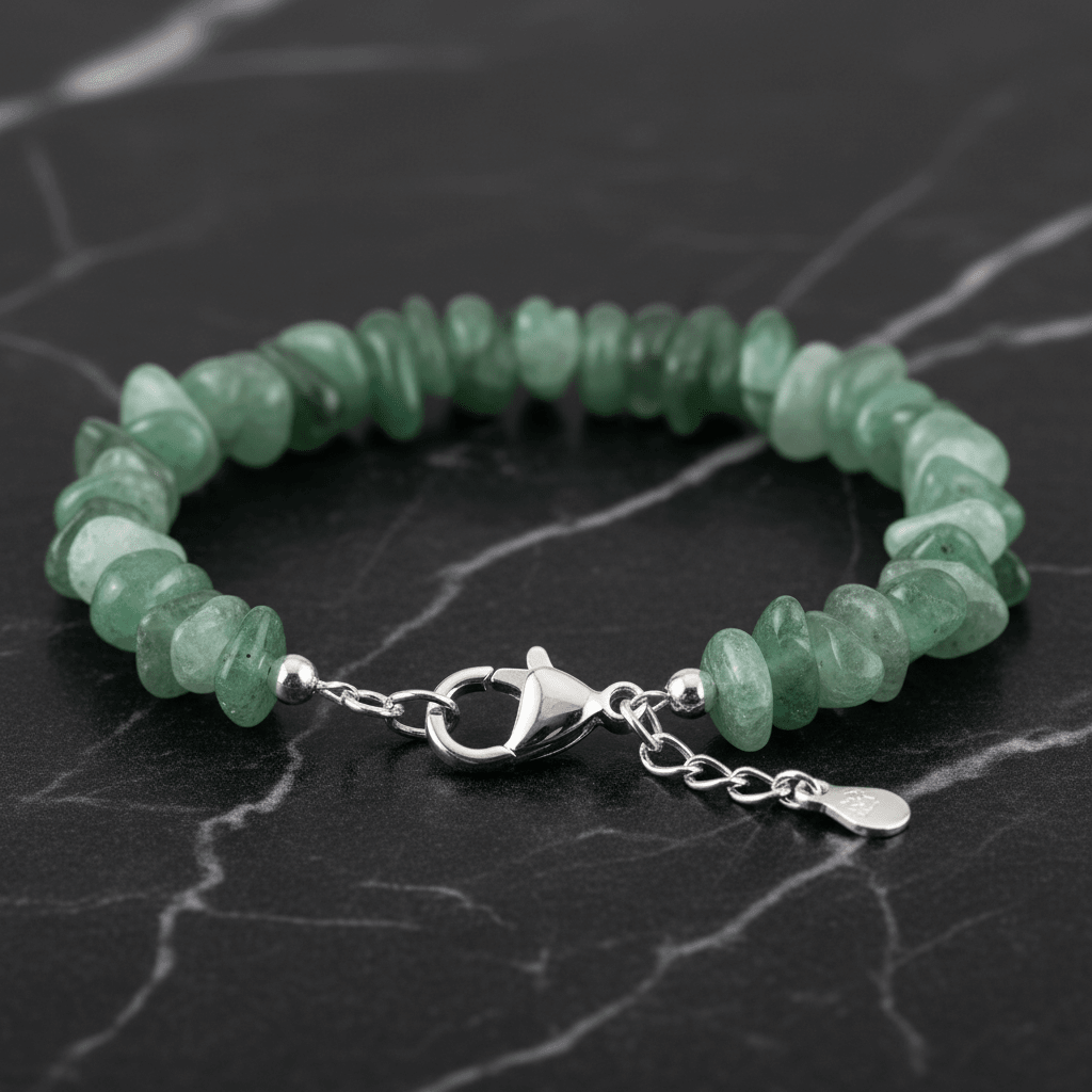 Natural Crystal Chip Stone Clasp Bracelet - DP Online