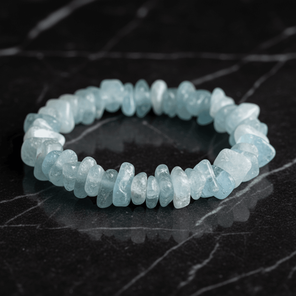 Natural Crystal Stone Chip Stretch Bracelet - DP Online
