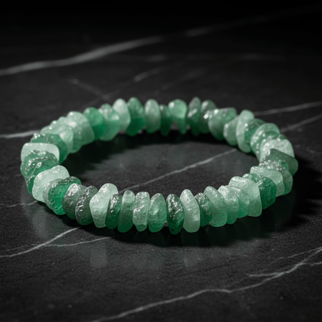 Natural Crystal Stone Chip Stretch Bracelet - DP Online