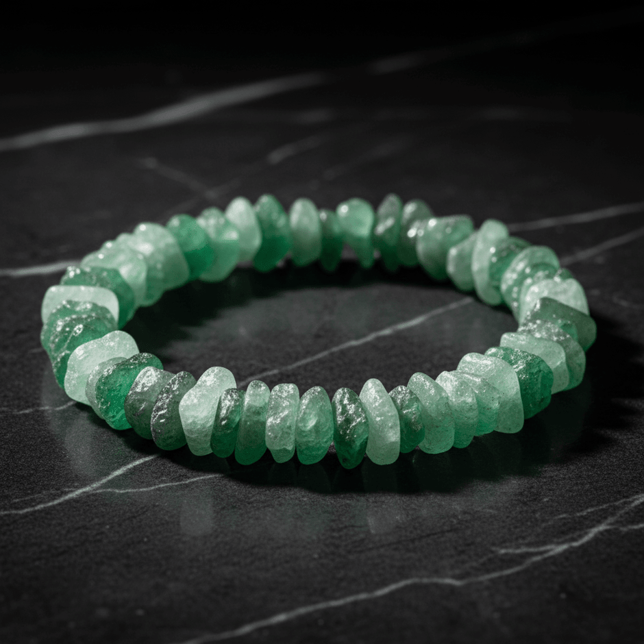 Natural Crystal Stone Chip Stretch Bracelet - DP Online
