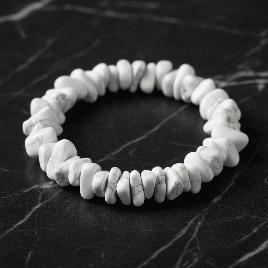 Natural Crystal Stone Chip Stretch Bracelet - DP Online
