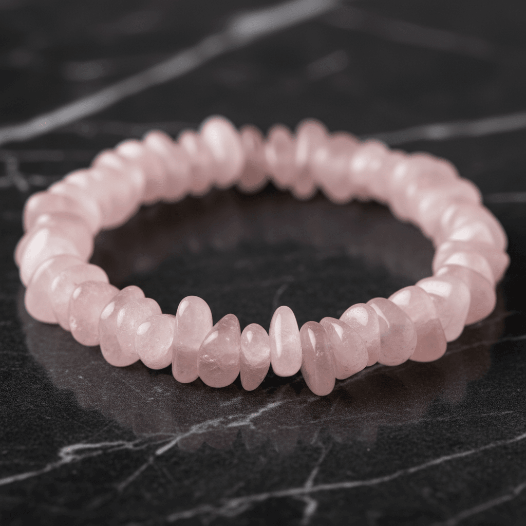 Natural Crystal Stone Chip Stretch Bracelet - DP Online