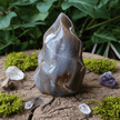 Natural Ocean Jasper Crystal Stone Flame - DP Online