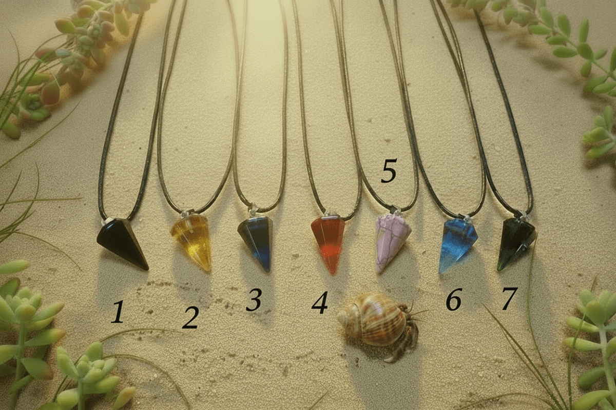 Natural Stone & Glass Pendulums - DP Online
