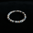 Natural Tone Clay Heishi Disc Stretch Bracelet - DP Online