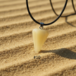 Pale Yellow Pendant Closeup