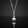 Pearl & CZ Pendant – V1 Clean