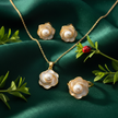 Pearl Flower Set - Greenery & Ladybug