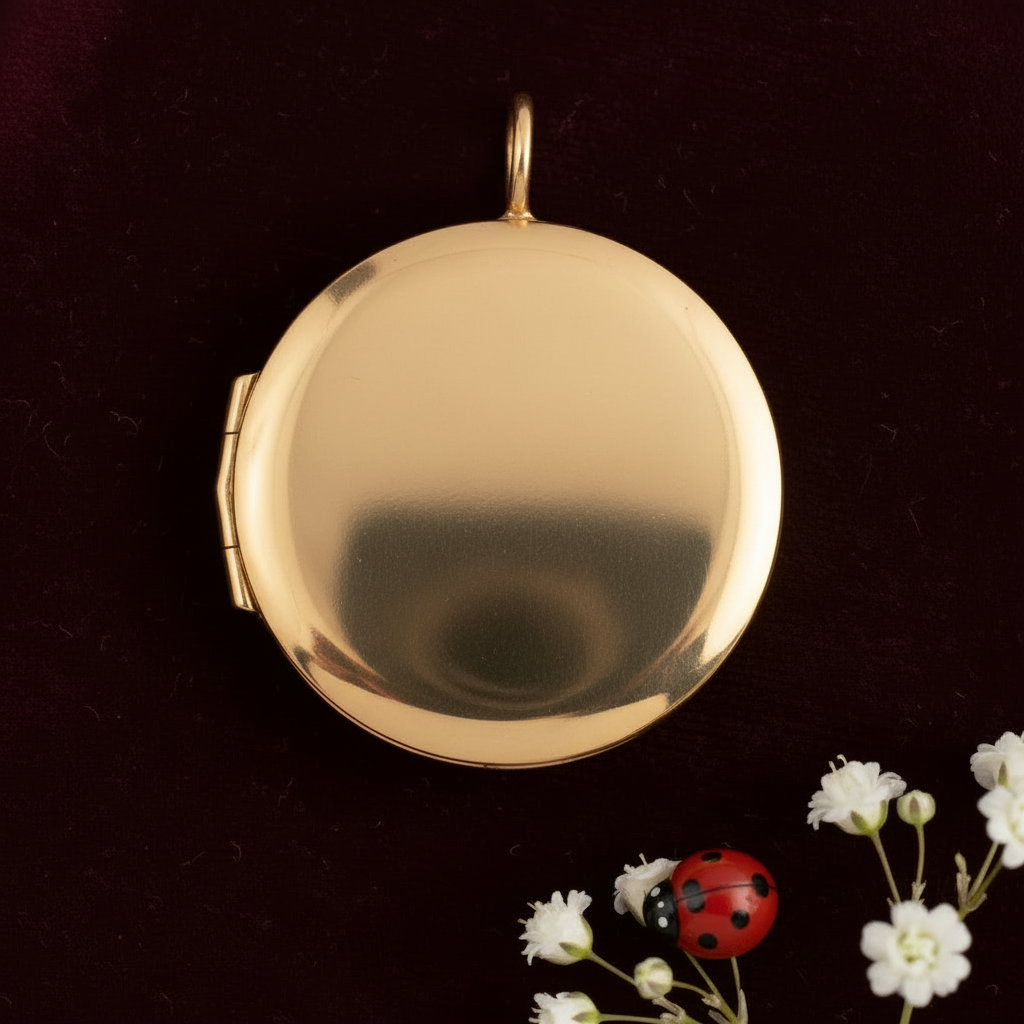 Pendant 2 - Plain Round Locket