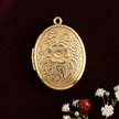 Pendant 3 - Oval Floral Locket