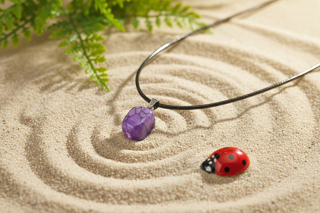 Pendant 3 - Purple corrected